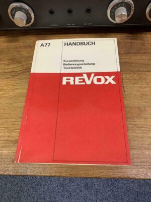 Revox A77 Band Recorder