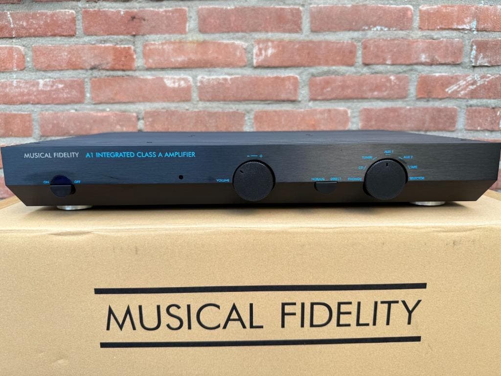 Musical Fidelity A1 Geïntegreerde Klasse A Versterker (Ex-Demo)