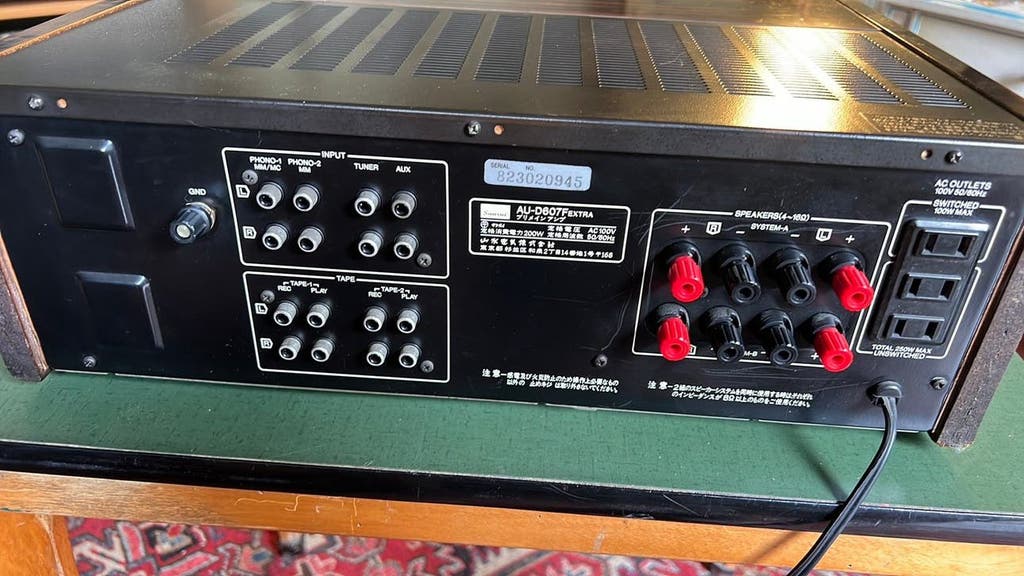 Sansui AU-D607F Extra - Marktplaats Afbeelding 6