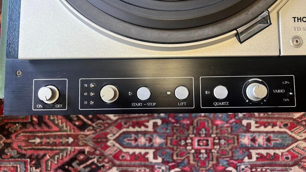 Thorens TD 524 Professional EMT - Marktplaats Afbeelding 2