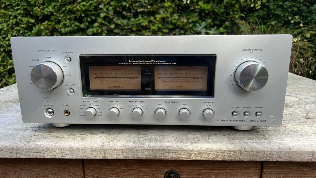 Luxman L-550A Pure Class A Geïntegreerde Versterker