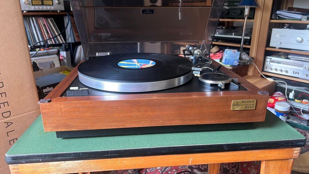 Sony PS-5520 Volautomatische Platenspeler