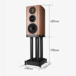 Wharfedale EVO 5.2, walnoot en stands - Marktplaats Afbeelding 3
